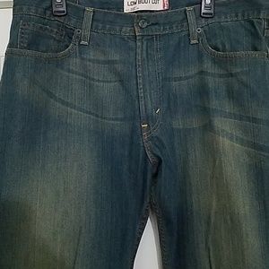 Men's Levi's Low Boot Cut Jean's
